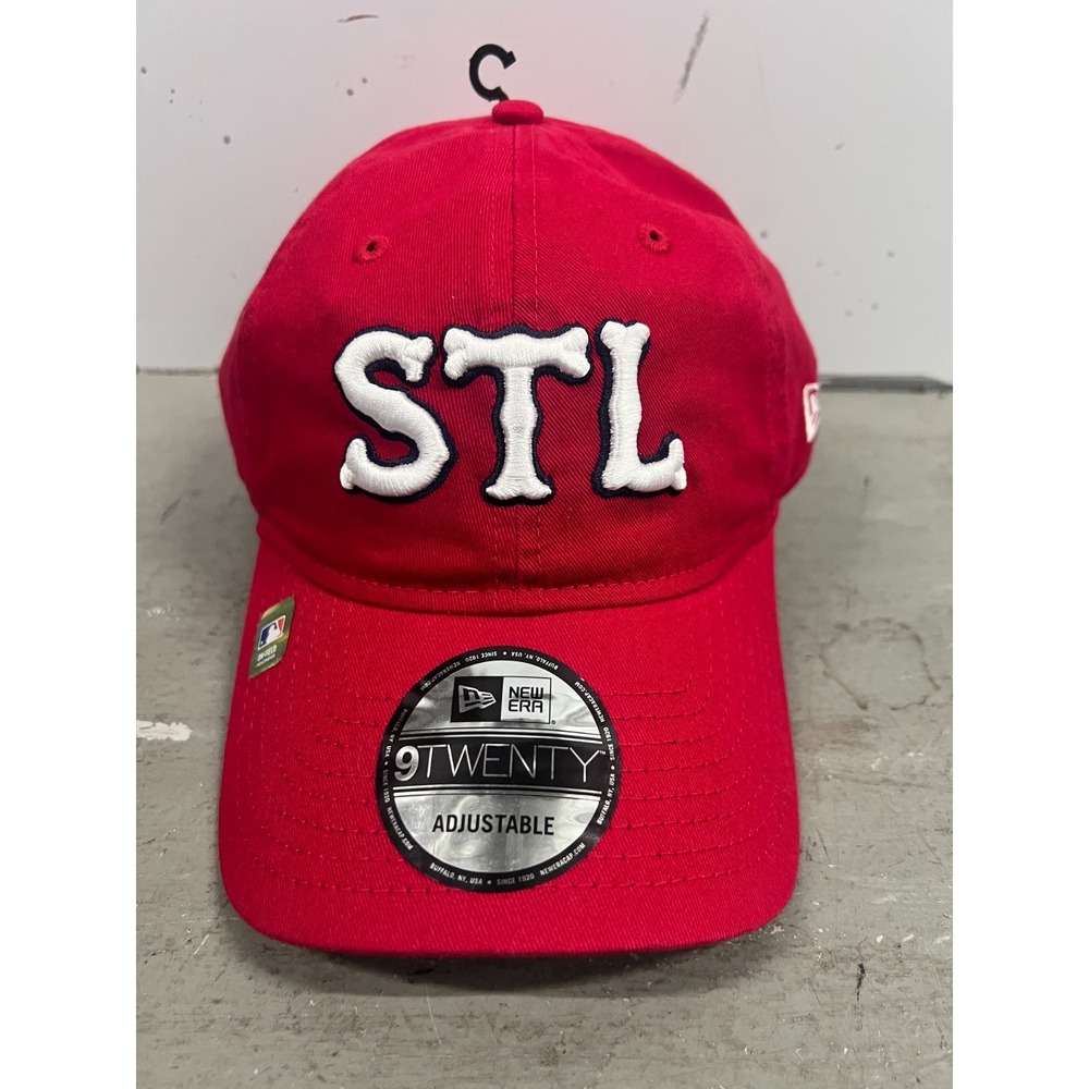 New Era St. Louis Cardinals City Connect 9TWENTY Hat Mens Red Adjustable Cap NWT